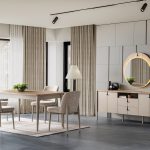 Timber Yemek Odası Takımı – Göz Alıcı Tasarım, Kullanışlı Yapı