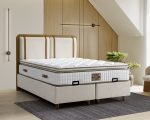 SİDELYA DELUXE (FENDİ SERİSİ) YATAK, BAZA VE BAŞLIK SETİ